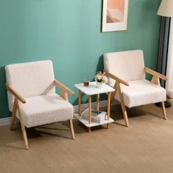 3S. x Home Le fauteuil de salon SANTAREM design scandinave Best