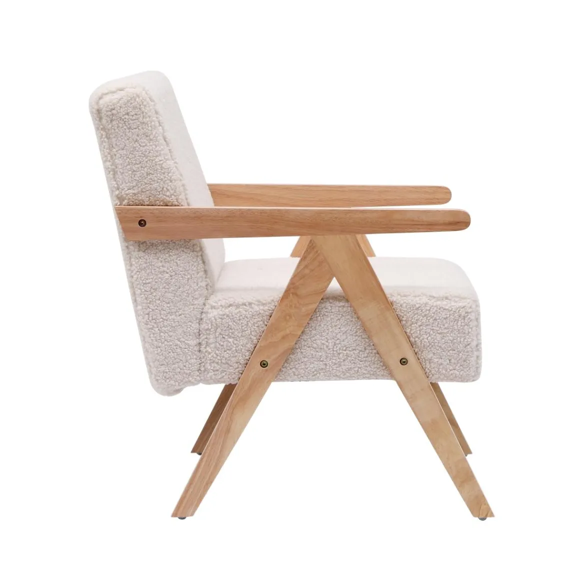 3S. x Home Le fauteuil de salon SANTAREM design scandinave Best