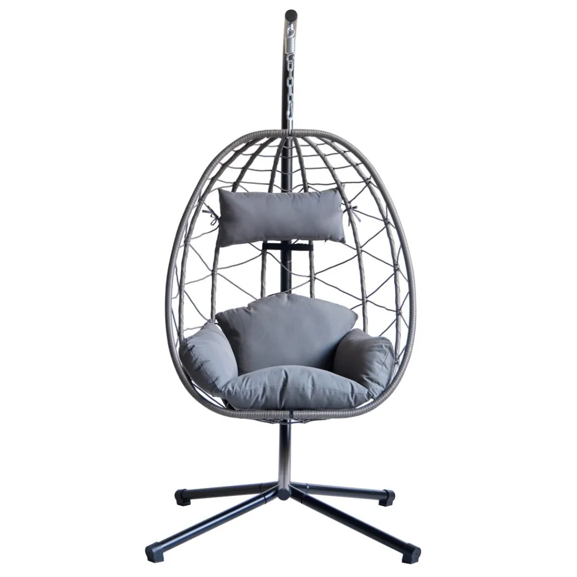 3S. x Home Le fauteuil suspendu VENICE style scandinave en rotin et en métal Hot