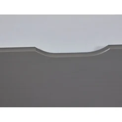 3S. x Home Lit à Tiroirs 90x200cm Gris LENA Outlet