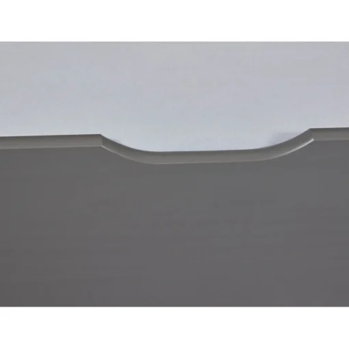 3S. x Home Lit à Tiroirs 90x200cm Gris LENA Outlet