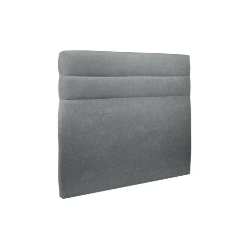 Wtb Lit avec tête de lit lignes tissu et sommier kit gris anthracite Best
