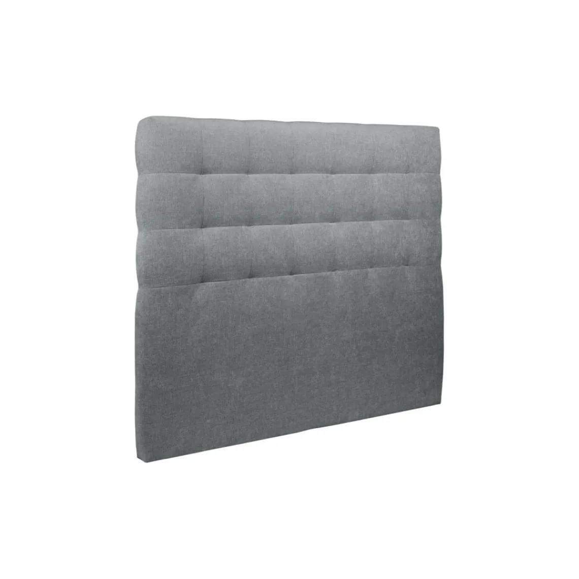 Sommeil de Plomb Lit coffre avec tête de lit capitonnee Tissu Gris anthracite