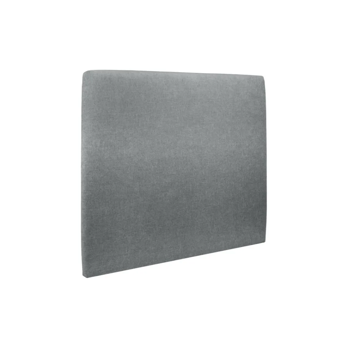 Sommeil de Plomb Lit coffre avec tête de lit tapissier Tissu Gris anthracite Sale