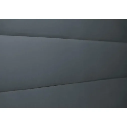 Sommeil de Plomb Lit coffre avec tête de lit lignes Velours Gris anthracite Hot