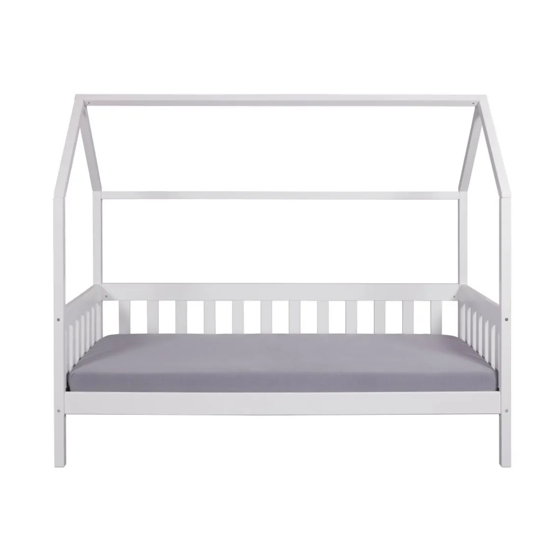 3S. x Home Lit FUNKY HOUSEBED 90x200cm blanc sanc sommier Outlet