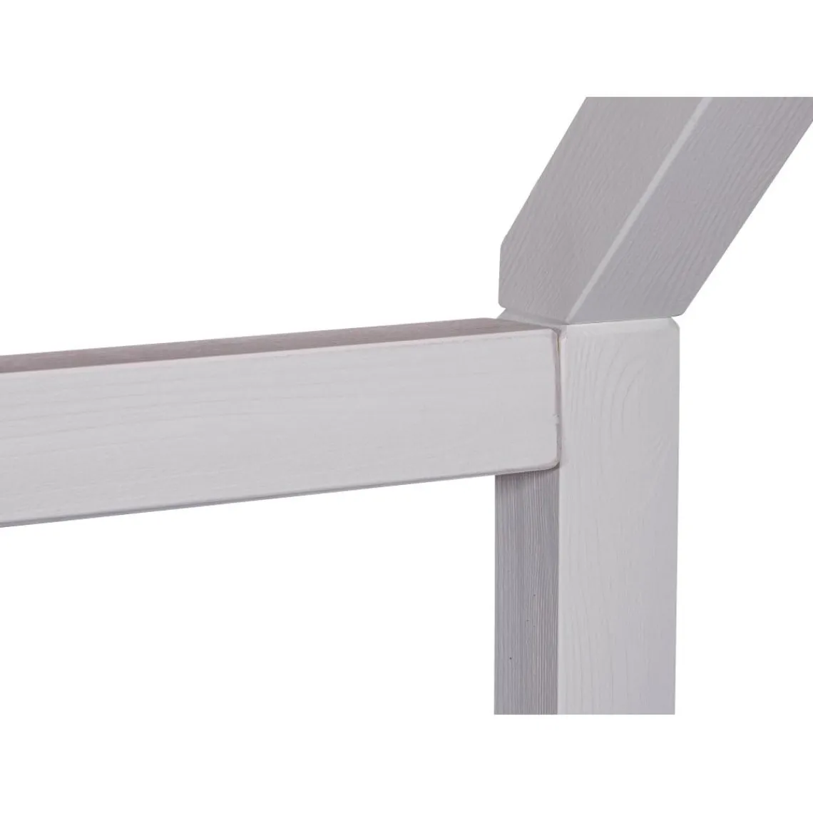 3S. x Home Lit FUNKY HOUSEBED 90x200cm blanc sanc sommier Outlet