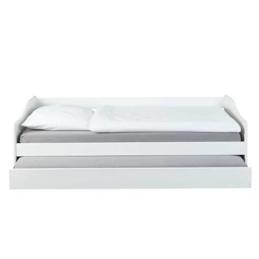 3S. x Home Lit Gigogne en Bois Massif Blanc New