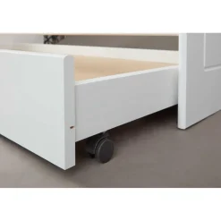 3S. x Home Lit Gigogne en Bois Massif Blanc New
