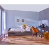 3S. x Home Lit multi fonction DREAM THE FUTURE Gris 90x200 Sommiers inclus Matelas non inclus New