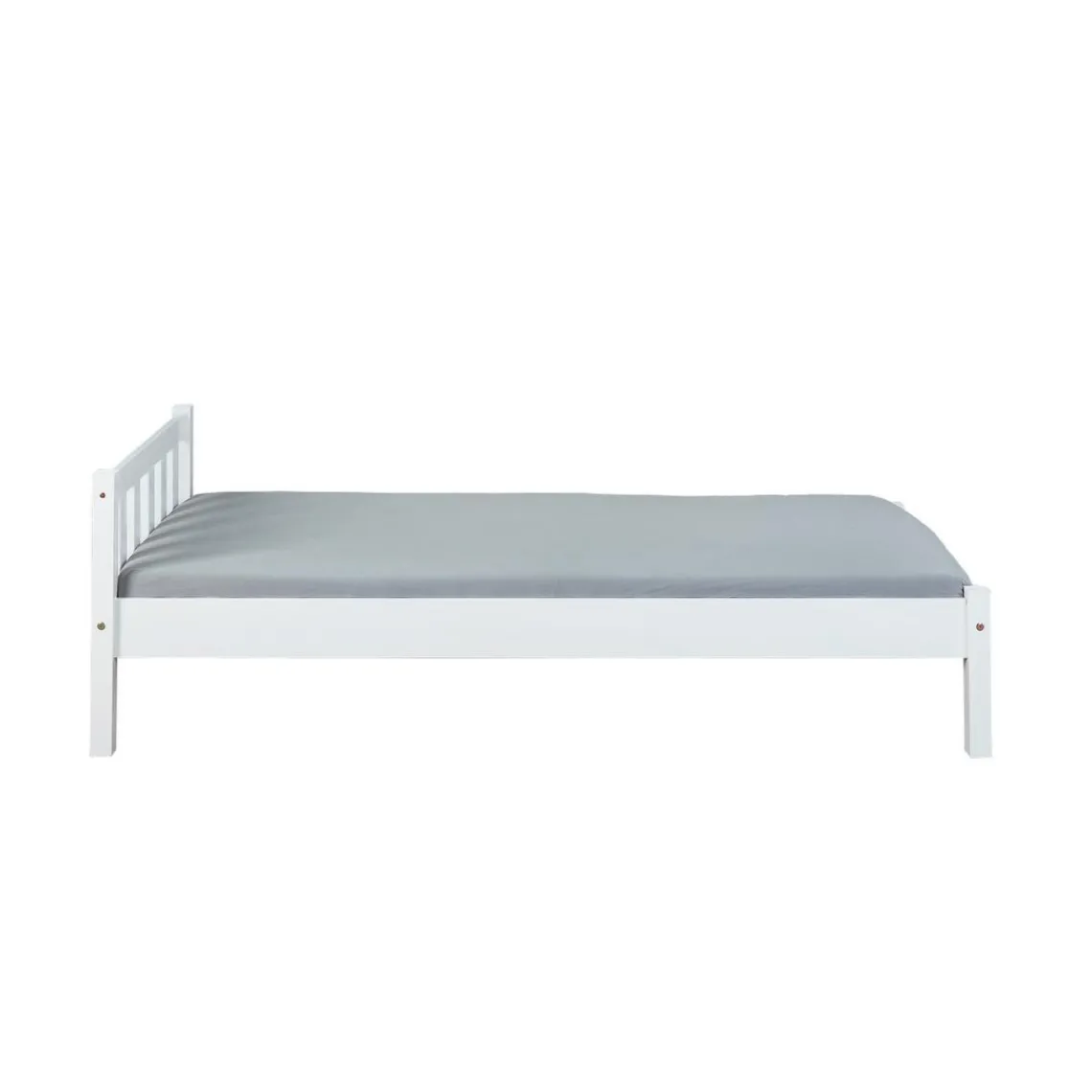 3S. x Home Lit simple 90x200 COLMAR Blanc Outlet