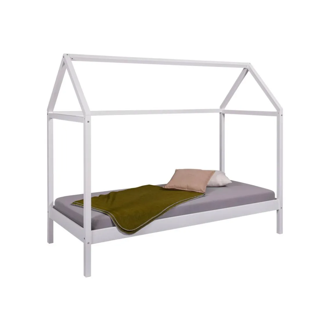 3S. x Home Lit SUN ROAD 90x200 blanc sans sommier Best