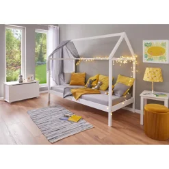 3S. x Home Lit SUN ROAD 90x200 blanc sans sommier Best