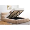3S. x Home Lit-coffre complet avec rebords matelassés Tissu Bouclette Beige Challow