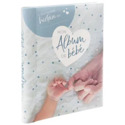 3S. x Home Livre Naissance 100 Pages bleu New