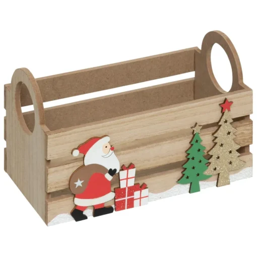 3S. x Home Lot 3 Cagettes en bois déco New
