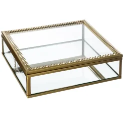 3S. x Home Lot de 2 Boîtes à Bijoux Métal Spirit Doré Online