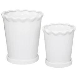 3S. x Home Lot de 2 cache-pots Discount
