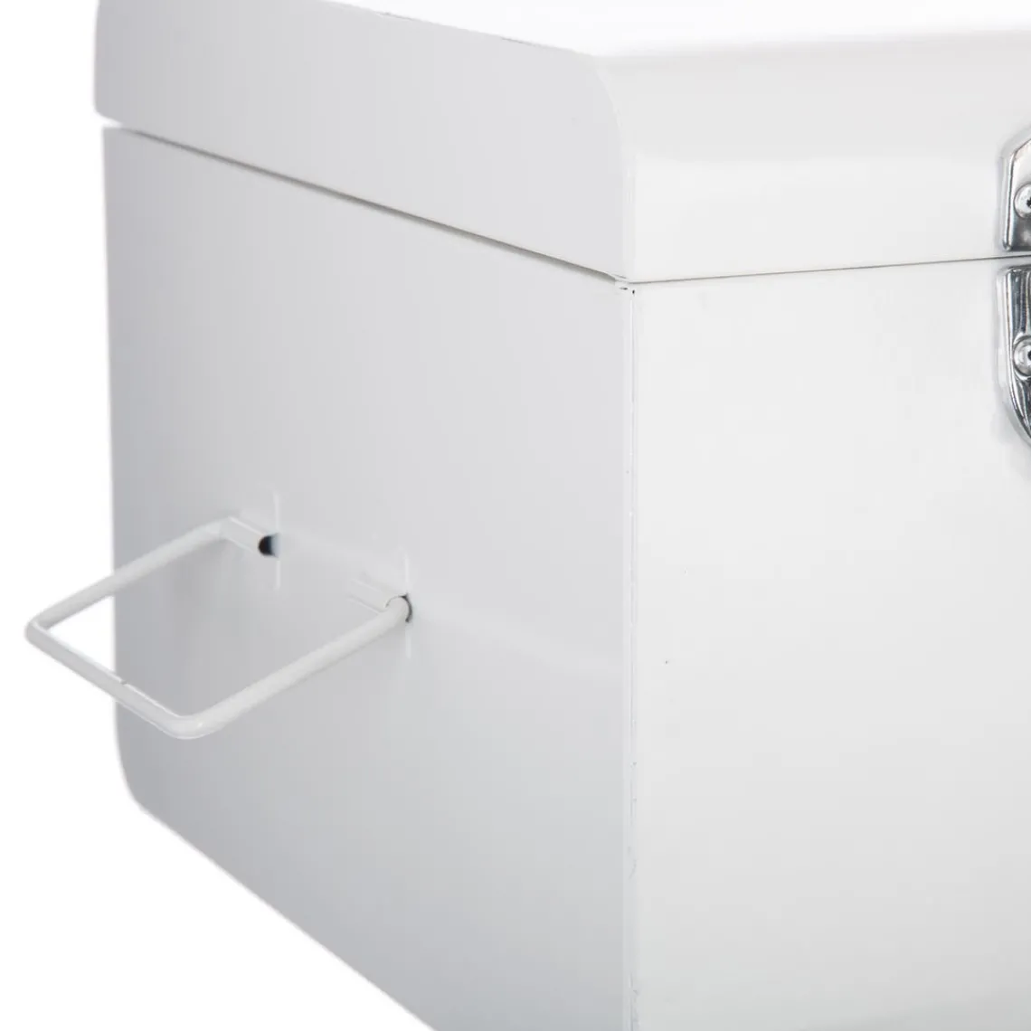 3S. x Home Lot de 2 Cantines métal blanches Online
