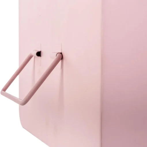 3S. x Home Lot de 2 Cantines métal rose Outlet