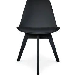 3S. x Home Lot de 2 chaises scandinaves es NIRA Noir Online