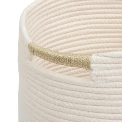 3S. x Home Lot de 2 paniers coton bouclette Discount