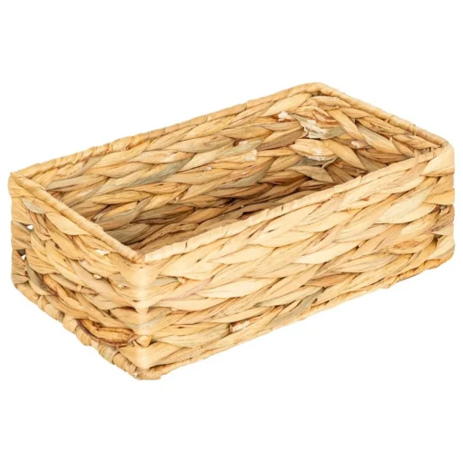 3S. x Home Lot de 4 paniers Lia jacinthe d'eau New