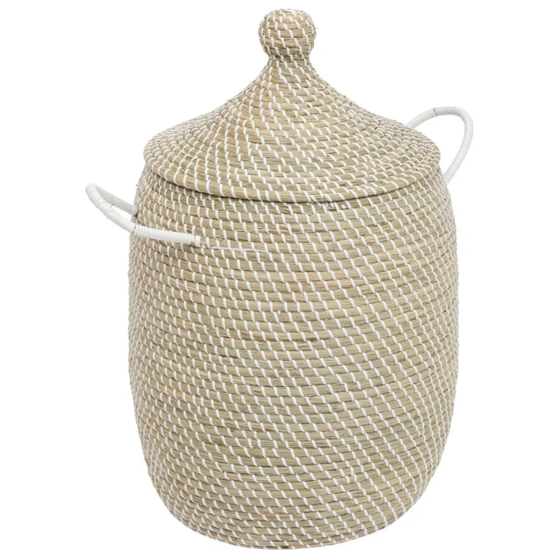 3S. x Home Lot de 2 paniers SOLEYA beige Discount