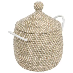 3S. x Home Lot de 2 paniers SOLEYA beige Discount