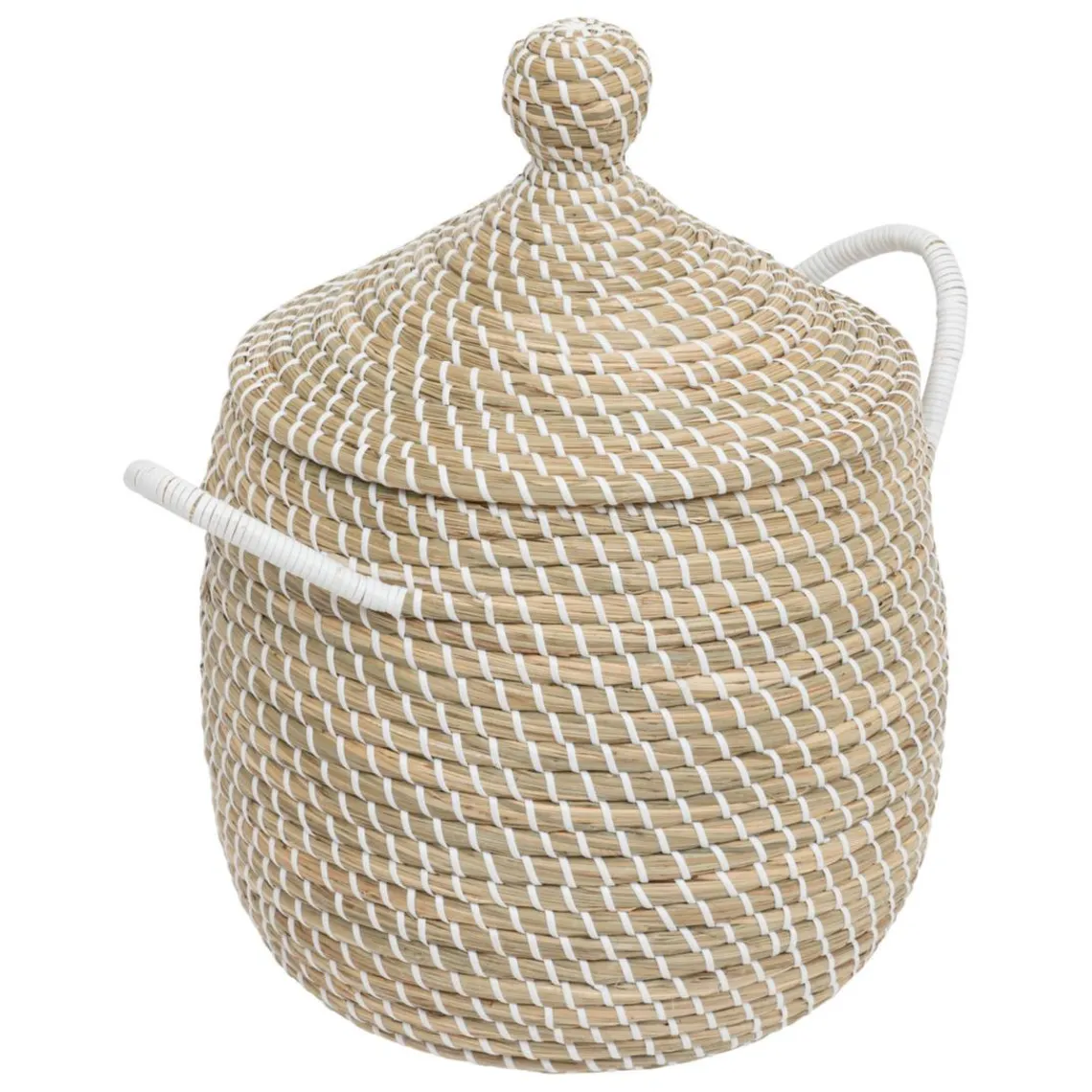 3S. x Home Lot de 2 paniers SOLEYA beige Discount