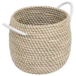 3S. x Home Lot de 2 paniers SOLEYA beige Discount