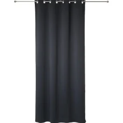3S. x Home Lot de 2 rideaux occultants gris foncés 135X240 Hot
