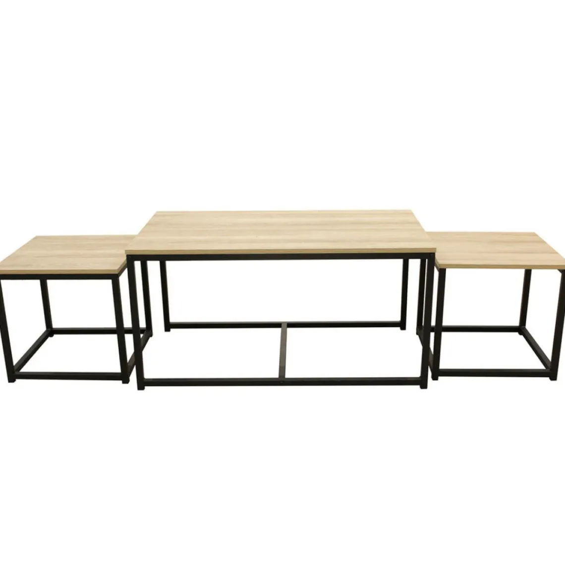 3S. x Home Lot de 3 tables basses industrielles MEMPHIS Clearance