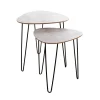 3S. x Home Lot de 2 tables d'appoint Discount