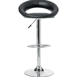 3S. x Home Lot de 2 tabourets de bar noirs Hot