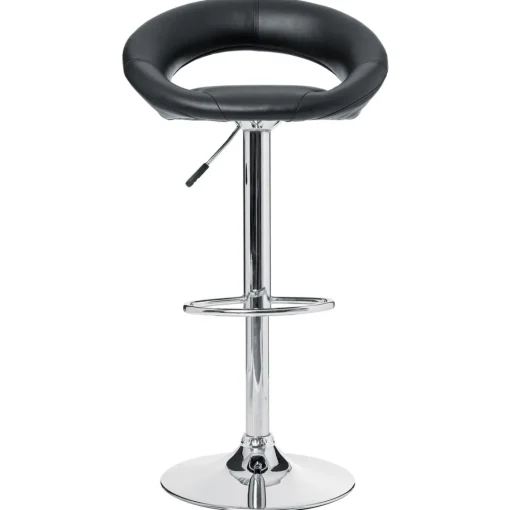 3S. x Home Lot de 2 tabourets de bar noirs Hot
