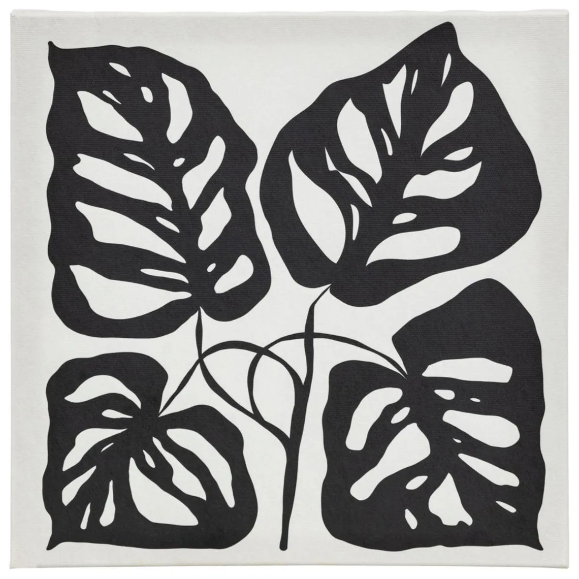 3S. x Home Lot de 5 toiles imprimées Cynthia et blanc Noir Clearance