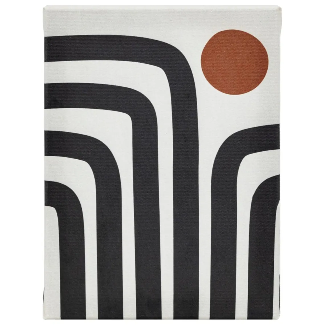 3S. x Home Lot de 5 toiles imprimées Cynthia et blanc Noir Clearance