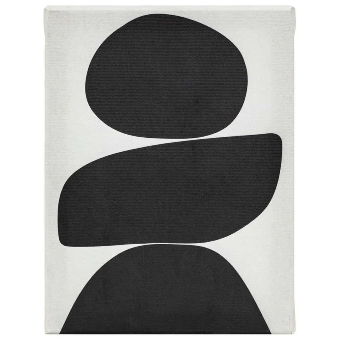 3S. x Home Lot de 5 toiles imprimées Cynthia et blanc Noir Clearance