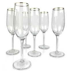 Becquet Lot de 6 verres à vin LUXOR 39 cl