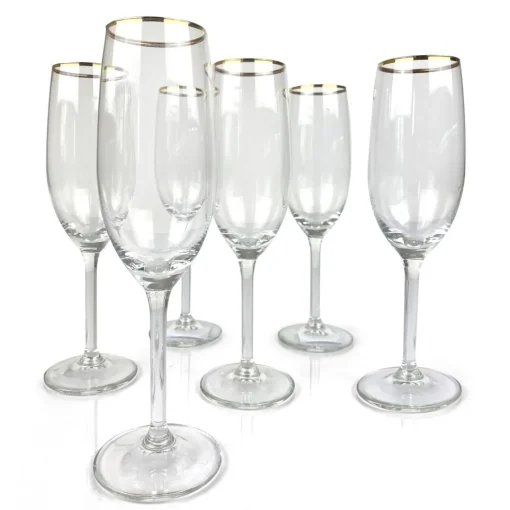 Becquet Lot de 6 verres à vin LUXOR 39 cl