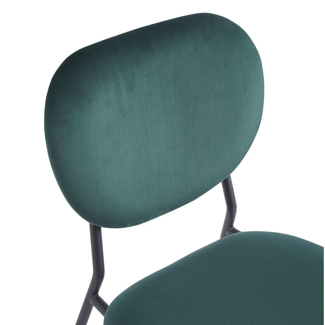 3S. x Home Lot de chaises SUZUKA avec son design scandinave vert New