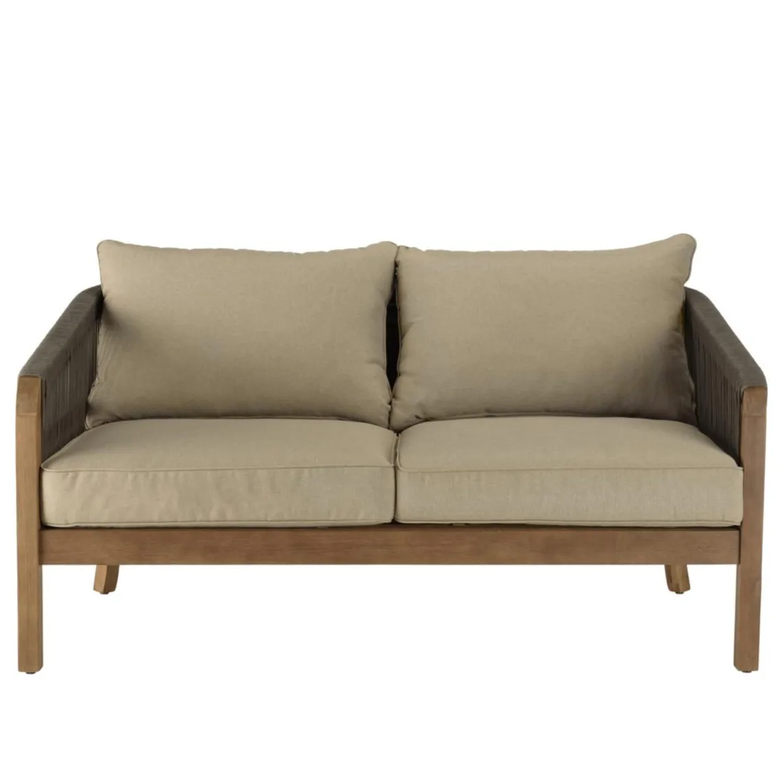 Macabane Lot n°2 Salon de jardin acacia vert sapin CELESTIN Best