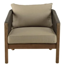 Macabane Lot n°2 Salon de jardin acacia vert sapin CELESTIN Best