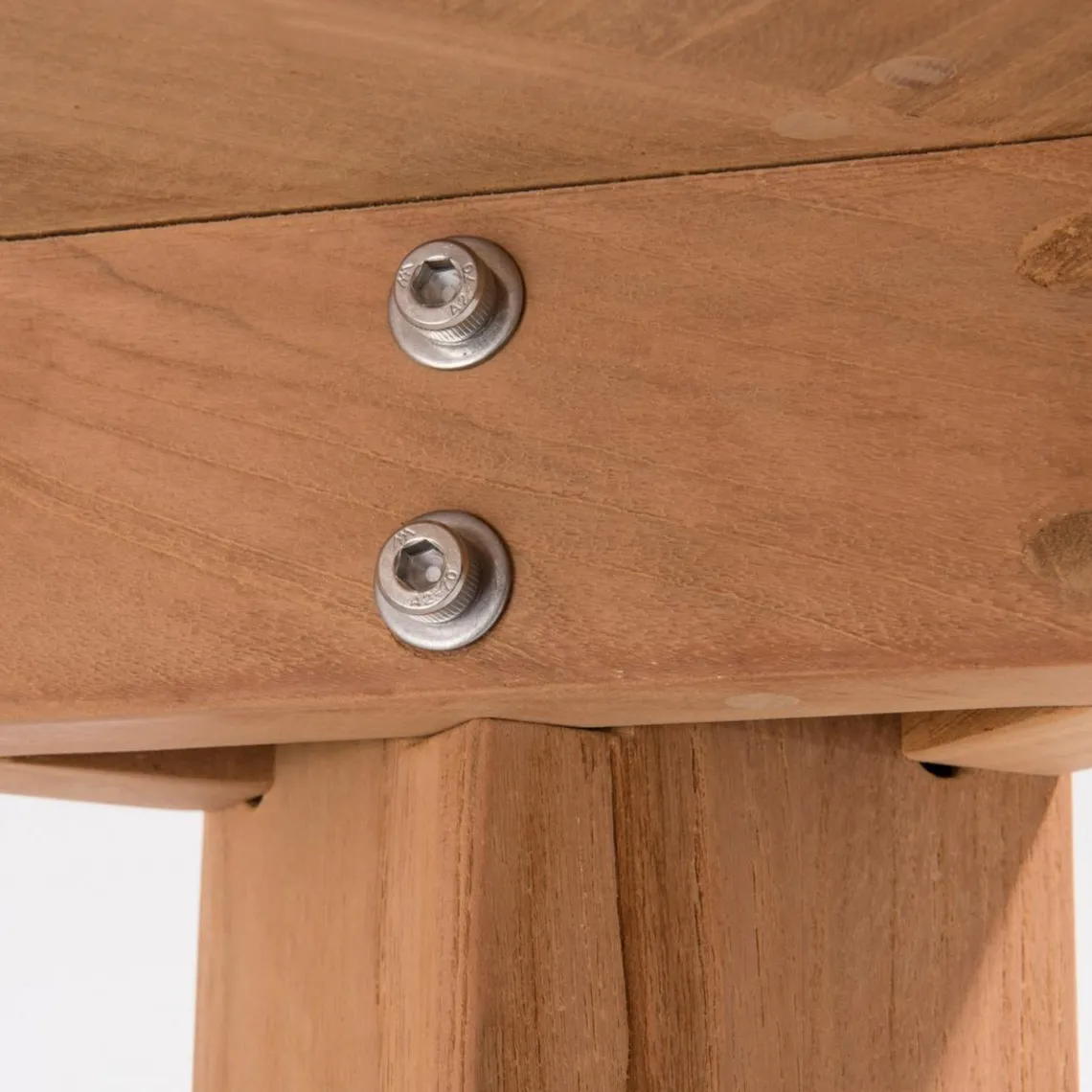 Macabane Lot n°165 Salon de jardin en teck et textilène 8/10 personnes Discount