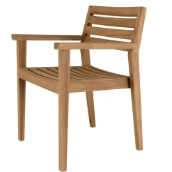 Macabane Lot n°10 Salon de jardin teck recyclé et teck 8/10 personnes KALLY Clearance