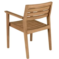 Macabane Lot n°10 Salon de jardin teck recyclé et teck 8/10 personnes KALLY Clearance