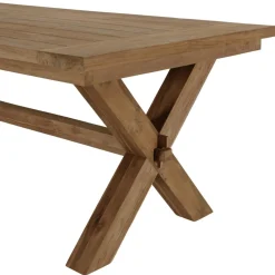 Macabane Lot n°11 Salon de jardin teck recyclé rotin synthétique 8/10 personnes KALLY Clearance