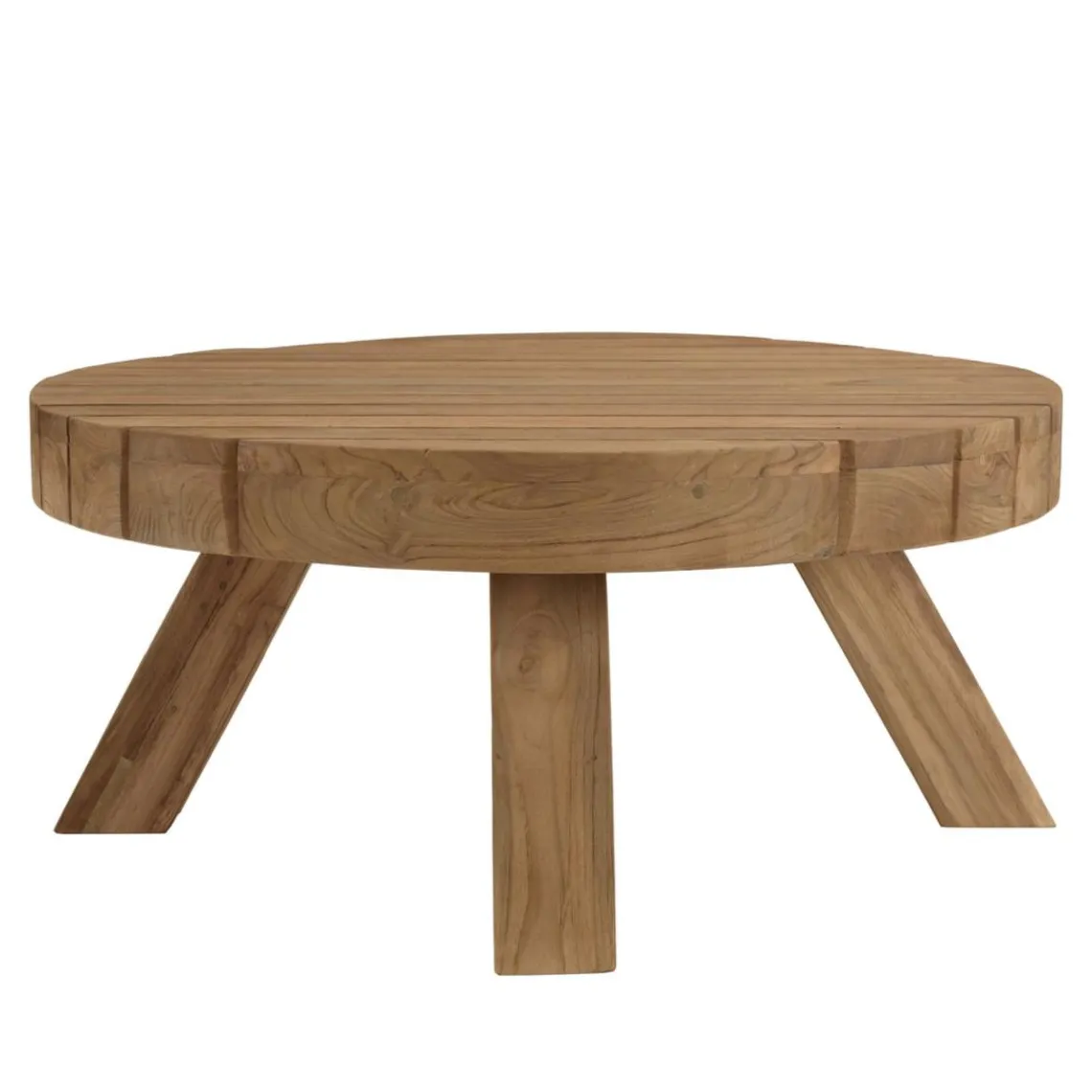 Macabane Lot n°35 Salon de jardin teck recyclé rotin synthétique 2 personnes VALERIA Outlet