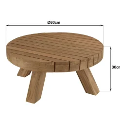 Macabane Lot n°35 Salon de jardin teck recyclé rotin synthétique 2 personnes VALERIA Outlet